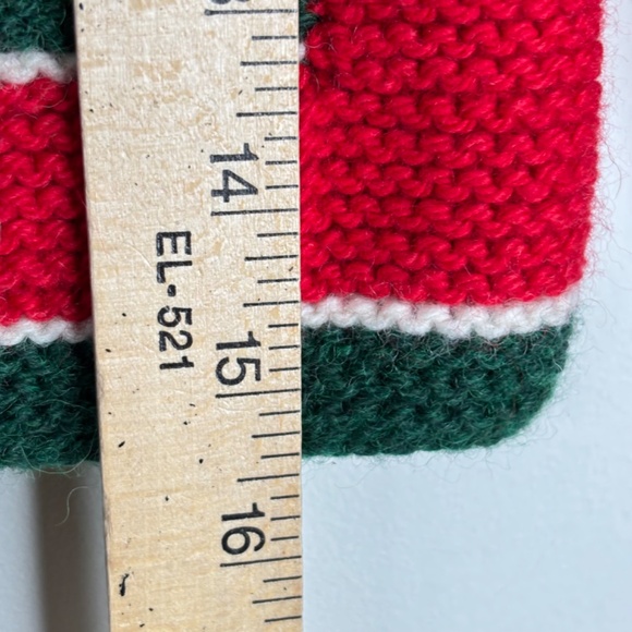 VTG 70s Loden Plankl Kids Austrian Trachten Cardigan Wool Nordic Christmas Sz 6 - Picture 7 of 10